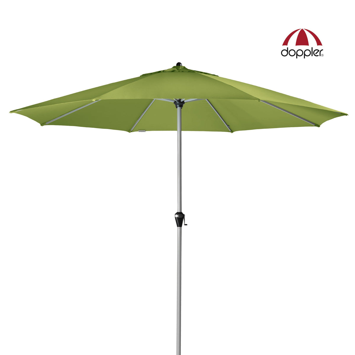 Giant 380cm Outdoor Aluminium Umbrella with UV 50+ protective fabric by Doppler