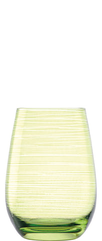 Copy of Stoelzle® Twister Tumbler Glass - Green (set of 6)