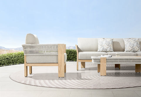 BORROMEO TEAK I 3-seater Patio Sofa