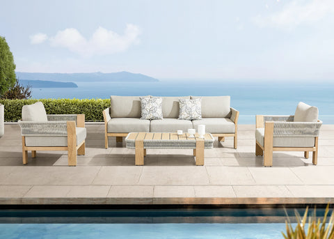 BORROMEO TEAK I 3-seater Patio Sofa