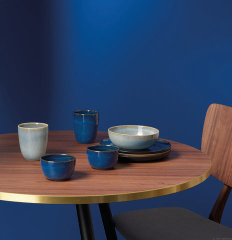 Saisons Midnight Blue Gourmet Dinner Plate