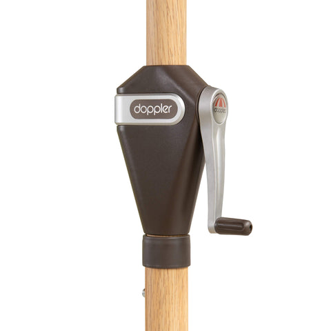 Parasol Aluminium Ash-Wood (Alu-Wood) Square 300x200cm
