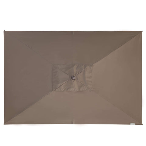 Parasol Aluminium Ash-Wood (Alu-Wood) Square 300x200cm