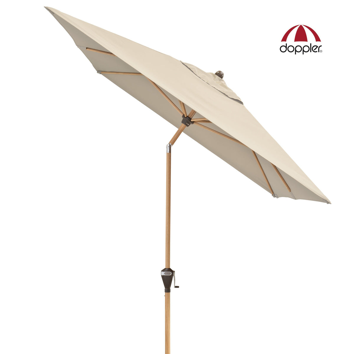 Parasol Aluminium Ash-Wood (Alu-Wood) Square 300x200cm