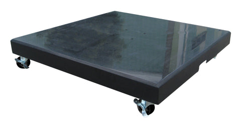 Granite Weight Trolley Modena 120kg - Black Polished Granite