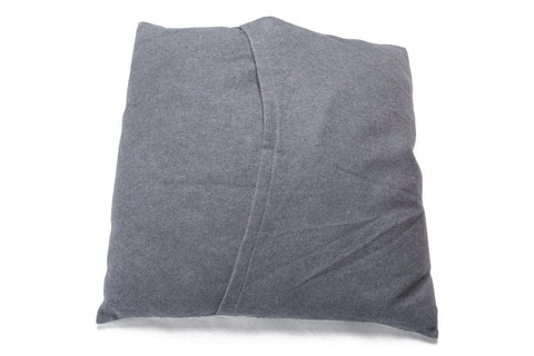 SILVRETTA Cotton Cushion | Grey| 60 x 60 cm