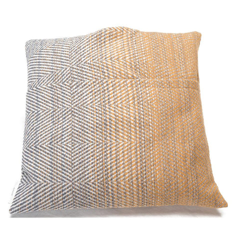 NOVA Jacquard Cotton Cushion | Gold | 50 x 50 cm