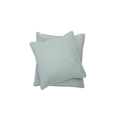 SYLT Cotton Cushion | Glass Green | 40 x 40 cm