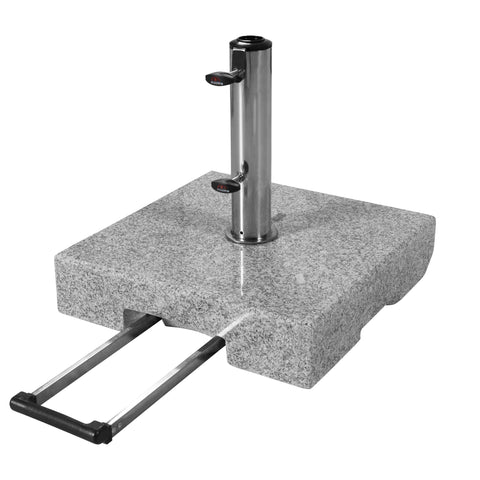 Umbrella Granite Base with Wheels 50kg 