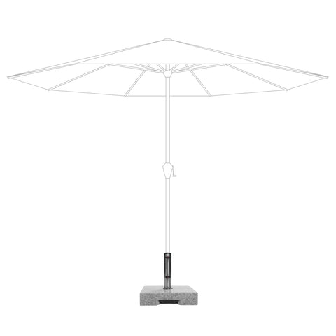 ACTIVE Granite Base 50 kg, with wheels