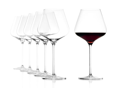 Stoelzle® Quatrophil Burgundy Red Wine Glass (set of 6)
