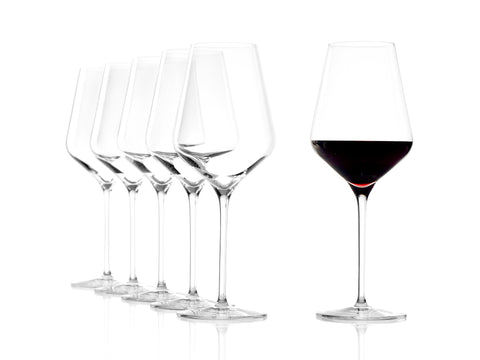 Stoelzle Quatrophil Red Wine Glass Lead Free Crystal