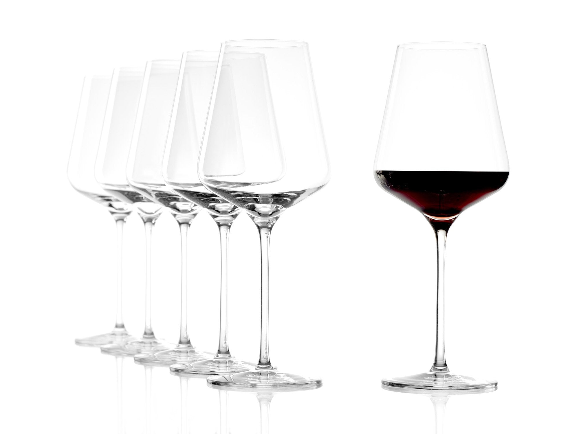 Stoelzle Quatrophil Bordeaux Red Wine Glass Lead Free Crystal
