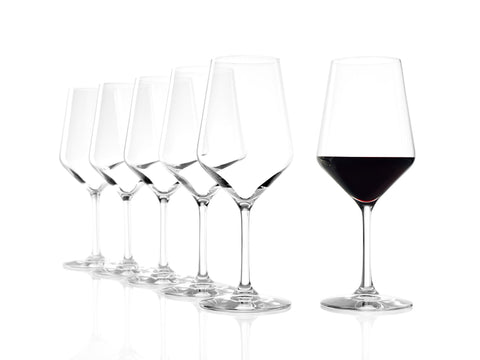Stoelzle Revolution Red Wine Glass Lead Free Crystal