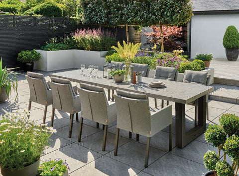 Stelvio Patio Dining Table | Ceramic Top